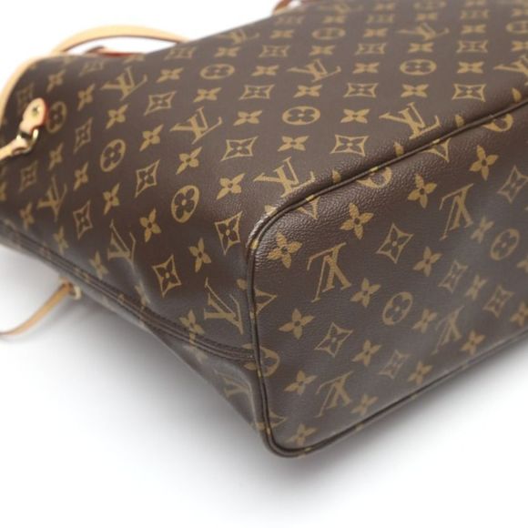 Louis Vuitton Neverfull MM Monogram Pivoine Tote Bag LV - Picture 9 of 11